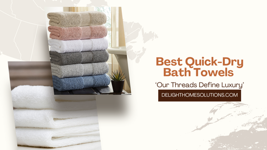 Experience the Ultimate in Comfort and Efficiency with Quick-Dry Bath Towels